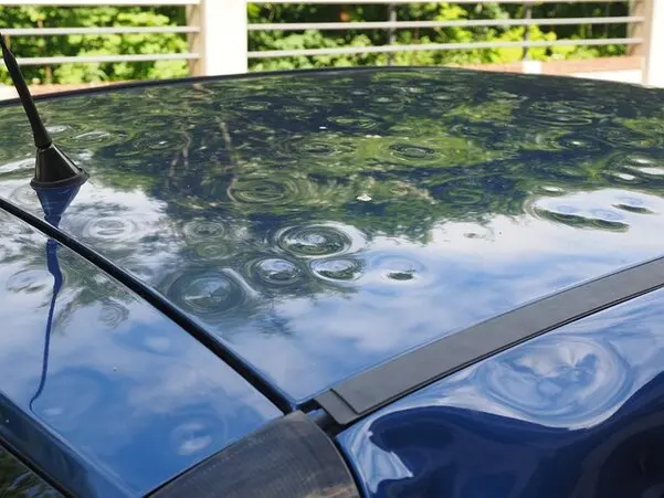 Hail Damage Car Roof