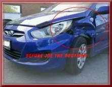 joe-the-bodyman-fender-repair-before Dent Removal Toronto - GTA | Mobile Dent Removal Gallery